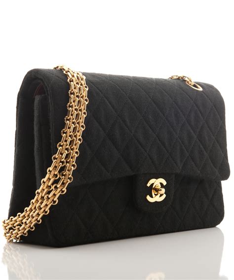 chanel black quilted pearl flap bag|chanel quilted shoulder bag.